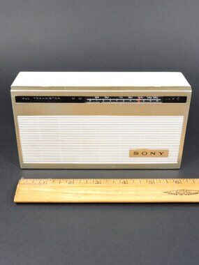 Vintage Sony Model 4R-51 AM Transistor Radio Tested Working